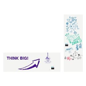 Legamaster selbstklebende Whiteboardfolie WRAP-UP blanko 300,0 x 101,0 cm, 1 St. Legamaster selbstklebende Whiteboardfolie WRAP-UP blanko 300,0 x 101,0 cm, 1 St.