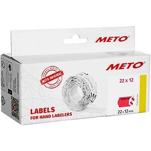 METO Preisetiketten "Sonderpreis" leuchtrot permanent 22,0 x 12,0 mm, 6 Rollen METO Preisetiketten "Sonderpreis" leuchtrot permanent 22,0 x 12,0 mm, 6 Rollen