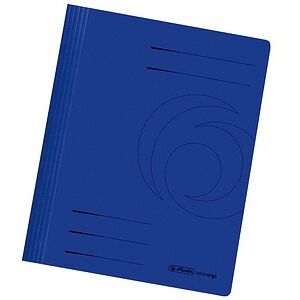 herlitz Schnellhefter easy orga Karton dunkelblau DIN A4, 10 St. herlitz Schnellhefter easy orga Karton dunkelblau DIN A4, 10 St.