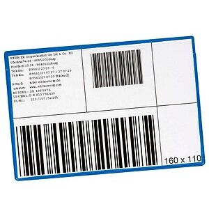 Eichner W160xH110mm magnetische Etikette - Regalkennzeichnung Eichner W160xH110mm magnetische Etikette - Regalkennzeichnung