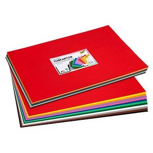 folia Tonpapier farbsortiert 180 g/qm 120 Blatt folia Tonpapier farbsortiert 180 g/qm 120 Blatt