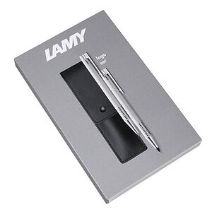 LAMY Schreibset logo brushed schwarz LAMY Schreibset logo brushed schwarz
