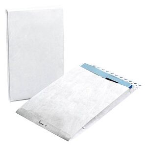 BONG Faltentaschen Tyvek® Expander DIN C4 ohne Fenster weiß mit 3,8 cm Falte, 100 St. BONG Faltentaschen Tyvek® Expander DIN C4 ohne Fenster weiß mit 3,8 cm Falte, 100 St.
