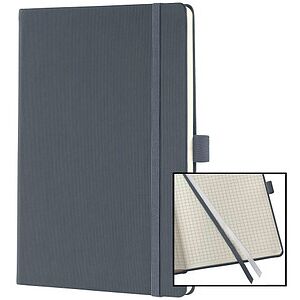 SIGEL Notizbuch Conceptum® ca. DIN A5 kariert, dunkelgrau Hardcover 194 Seiten, 1 St. SIGEL Notizbuch Conceptum® ca. DIN A5 kariert, dunkelgrau Hardcover 194 Seiten, 1 St.