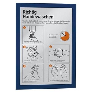 DURABLE Magnetrahmen selbstklebend DURAFRAME® blau A4, 2 St. DURABLE Magnetrahmen selbstklebend DURAFRAME® blau A4, 2 St.