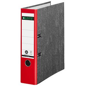 LEITZ 1080 Ordner rot marmoriert Karton 8,0 cm DIN A4, 1 St. LEITZ 1080 Ordner rot marmoriert Karton 8,0 cm DIN A4, 1 St.