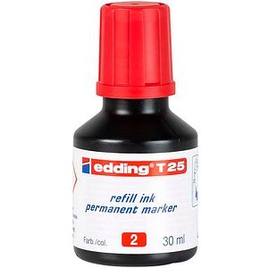 edding Nachfülltinte T 25 rot edding Nachfülltinte T 25 rot