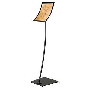 update displays Infoständer Konkav schwarz DIN A4 29,5 x 29,5 x 109,0 cm, 1 St. update displays Infoständer Konkav schwarz DIN A4 29,5 x 29,5 x 109,0 cm, 1 St.