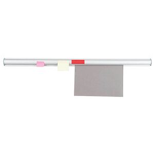 MAUL MAULballfix Klemmleiste 100,6 cm silber Wandmontage, 1 St. MAUL MAULballfix Klemmleiste 100,6 cm silber Wandmontage, 1 St.