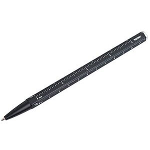 TROIKA® Kugelschreiber CONSTRUCTION BASIC schwarz, Schreibfarbe: schwarz, 1 St. TROIKA® Kugelschreiber CONSTRUCTION BASIC schwarz, Schreibfarbe: schwarz, 1 St.