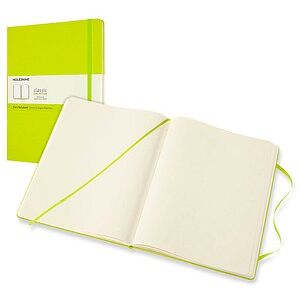 MOLESKINE Notizbuch Classic Collection fester Einband ca. DIN A4 blanko, hellgrün Hardcover 192 Seiten, 1 St. MOLESKINE Notizbuch Classic Collection fester Einband ca. DIN A4 blanko, hellgrün Hardcover 192 Seiten, 1 St.