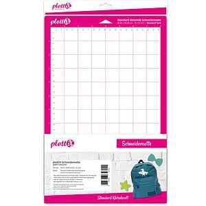 plottiX Schneidematte für Schneideplotter normal klebend 203 x 305 mm (8 x 12 Zoll) , 1 St. plottiX Schneidematte für Schneideplotter normal klebend 203 x 305 mm (8 x 12 Zoll) , 1 St.