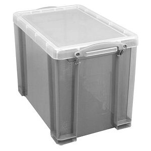 Really Useful Box Aufbewahrungsbox 19,0 l transparent, grau 39,5 x 25,5 x 29,0 cm, 1 St. Really Useful Box Aufbewahrungsbox 19,0 l transparent, grau 39,5 x 25,5 x 29,0 cm, 1 St.