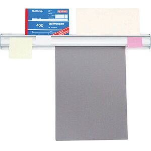 MAUL MAULballfix Klemmleiste 50,6 cm silber Wandmontage, 1 St. MAUL MAULballfix Klemmleiste 50,6 cm silber Wandmontage, 1 St.