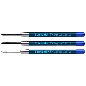 Schneider Express 735 Kugelschreiberminen M blau, 3 St. Schneider Express 735 Kugelschreiberminen M blau, 3 St.