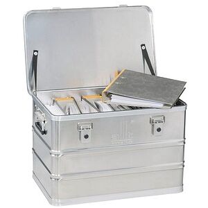 Allit AluPlus Alubox 70,0 l grau 59,5 x 40,0 x 37,5 cm, 1 St. Allit AluPlus Alubox 70,0 l grau 59,5 x 40,0 x 37,5 cm, 1 St.