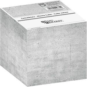 KÖNIG & EBHARDT Beton Notizzettel geleimt grau 7,5 x 7,5 cm, ca. 700 Blatt, 1 Pack KÖNIG & EBHARDT Beton Notizzettel geleimt grau 7,5 x 7,5 cm, ca. 700 Blatt, 1 Pack