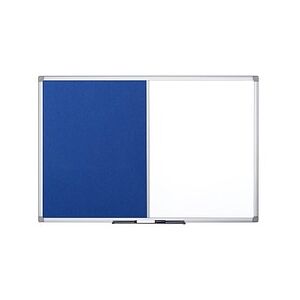 Bi-Office Whiteboard-Pinnwand MAYA KOMBI 150,0 x 120,0 cm Textil blau Bi-Office Whiteboard-Pinnwand MAYA KOMBI 150,0 x 120,0 cm Textil blau