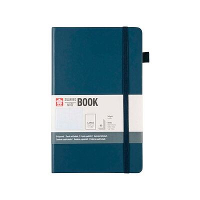 Sakura Notizbuch ca. DIN A5 kariert, dunkelindigo Hardcover 160 Seiten, 1 St. Sakura Notizbuch ca. DIN A5 kariert, dunkelindigo Hardcover 160 Seiten, 1 St.