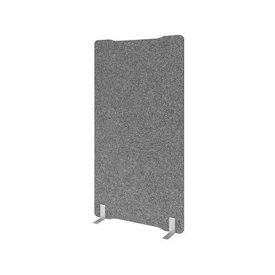 HAMMERBACHER Akustik-Trennwand, grau 100,0 x 180,0 cm, 1 St. HAMMERBACHER Akustik-Trennwand, grau 100,0 x 180,0 cm, 1 St.