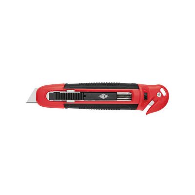 WEDO Cuttermesser Safety-Folienschneider rot 18 mm, 1 St. WEDO Cuttermesser Safety-Folienschneider rot 18 mm, 1 St.