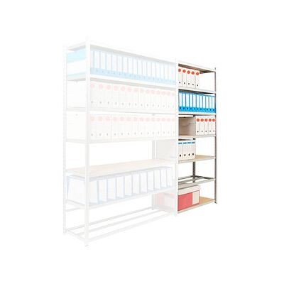 Manorga Schwerlastregal - 100x30x252 cm - Silber Manorga Schwerlastregal - 100x30x252 cm - Silber