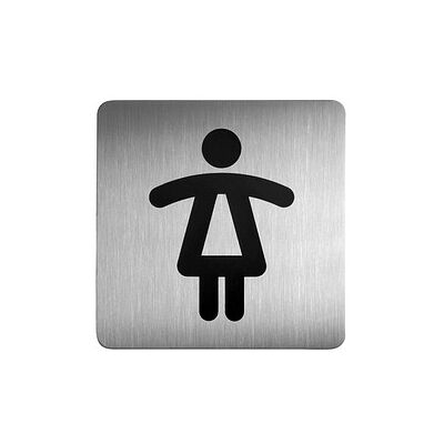 DURABLE Piktogramm "WC Damen" quadratisch 15,0 x 15,0 cm, 1 St. DURABLE Piktogramm "WC Damen" quadratisch 15,0 x 15,0 cm, 1 St.
