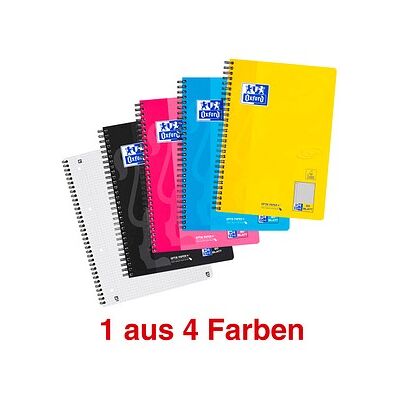 OXFORD Collegeblock TOUCH Lineatur 28 kariert mit Rand DIN B5 mit Rand, 1 Block OXFORD Collegeblock TOUCH Lineatur 28 kariert mit Rand DIN B5 mit Rand, 1 Block