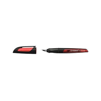STABILO EASYbuddy Patronenfüller schwarz/rot M (mittel), 1 St. STABILO EASYbuddy Patronenfüller schwarz/rot M (mittel), 1 St.