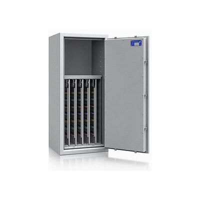 ISS safe4key Schlüsseltresor lichtgrau mit 600 Haken, Doppelbartschloss, 50,0 x 42,0 x 115,0 cm, 1 St. ISS safe4key Schlüsseltresor lichtgrau mit 600 Haken, Doppelbartschloss, 50,0 x 42,0 x 115,0 cm, 1 St.