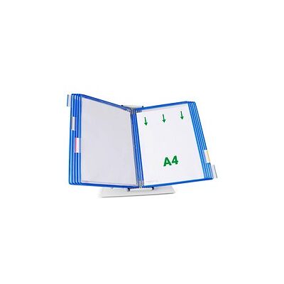 tarifold Sichttafelsystem 434101 DIN A4 blau mit 10 St. Sichttafeln, 1 St. tarifold Sichttafelsystem 434101 DIN A4 blau mit 10 St. Sichttafeln, 1 St.
