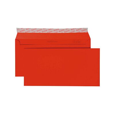ELCO Briefumschläge Color DIN lang ohne Fenster intensivrot haftklebend 25 St. ELCO Briefumschläge Color DIN lang ohne Fenster intensivrot haftklebend 25 St.