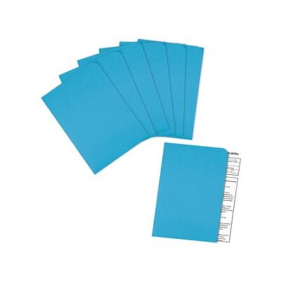 ELCO Sichthüllen Ordo discreta DIN A4 blau glatt 120 g/qm, 100 St. ELCO Sichthüllen Ordo discreta DIN A4 blau glatt 120 g/qm, 100 St.