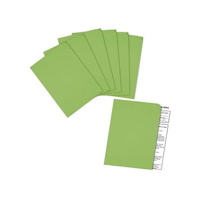 ELCO Sichthüllen Ordo discreta DIN A4 grün glatt 120 g/qm, 100 St. ELCO Sichthüllen Ordo discreta DIN A4 grün glatt 120 g/qm, 100 St.