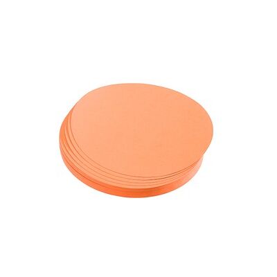 FRANKEN Moderationskarten orange Ø 19,5 cm, 500 St. FRANKEN Moderationskarten orange Ø 19,5 cm, 500 St.