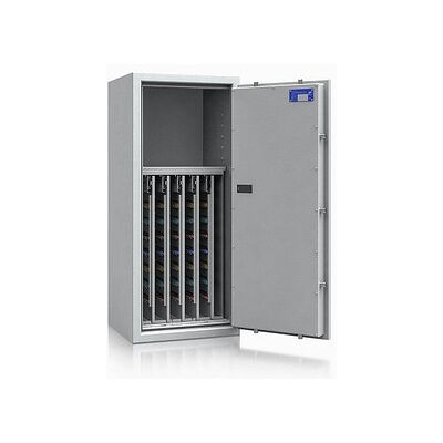 ISS safe4key Schlüsseltresor lichtgrau mit 600 Haken, Elektronikschloss, 50,0 x 42,0 x 115,0 cm, 1 St. ISS safe4key Schlüsseltresor lichtgrau mit 600 Haken, Elektronikschloss, 50,0 x 42,0 x 115,0 cm, 1 St.