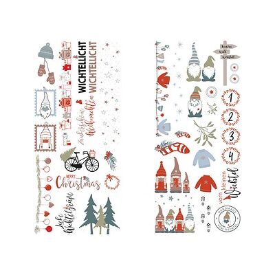 Rayher Dekoartikel Transferfolie Nordic Winter mehrfarbig 2 St. Rayher Dekoartikel Transferfolie Nordic Winter mehrfarbig 2 St.
