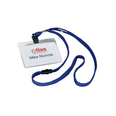 DURABLE Namensschilder mit Textilband 9,0 x 6,0 cm, 10 St. DURABLE Namensschilder mit Textilband 9,0 x 6,0 cm, 10 St.