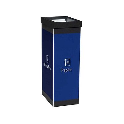 PAPERFLOW Mülleimer 60,0 l schwarz, blau, 1 St. PAPERFLOW Mülleimer 60,0 l schwarz, blau, 1 St.