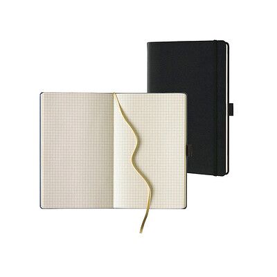 Lediberg Notizbuch Tucson ca. DIN A5 kariert, schwarz Hardcover 240 Seiten, 1 St. Lediberg Notizbuch Tucson ca. DIN A5 kariert, schwarz Hardcover 240 Seiten, 1 St.