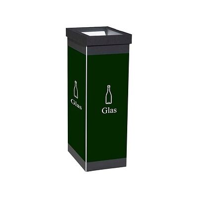 PAPERFLOW Mülleimer 60,0 l schwarz, grün, 1 St. PAPERFLOW Mülleimer 60,0 l schwarz, grün, 1 St.