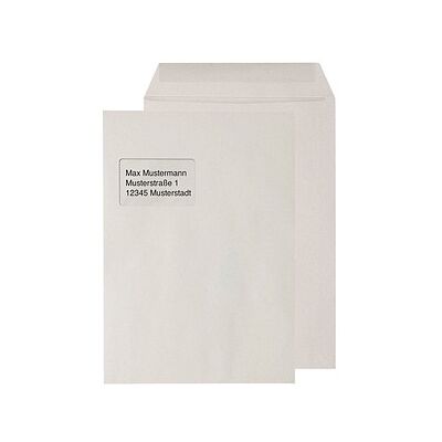 MAILmedia Versandtaschen DIN C4 mit Fenster grau 250 St. MAILmedia Versandtaschen DIN C4 mit Fenster grau 250 St.