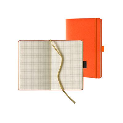 Lediberg Notizbuch Tucson ca. DIN A5 kariert, orange Hardcover 240 Seiten, 1 St. Lediberg Notizbuch Tucson ca. DIN A5 kariert, orange Hardcover 240 Seiten, 1 St.