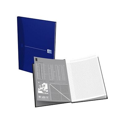 OXFORD Notizbuch Office Essentials DIN A4 kariert, blau Hardcover 192 Seiten, 1 St. OXFORD Notizbuch Office Essentials DIN A4 kariert, blau Hardcover 192 Seiten, 1 St.