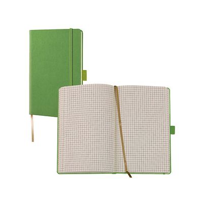Lediberg Notizbuch Tucson ca. DIN A6 kariert, mittelgrün Hardcover 192 Seiten, 1 St. Lediberg Notizbuch Tucson ca. DIN A6 kariert, mittelgrün Hardcover 192 Seiten, 1 St.