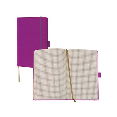 Lediberg Notizbuch Tucson ca. DIN A6 kariert, lila Hardcover 192 Seiten, 1 St. Lediberg Notizbuch Tucson ca. DIN A6 kariert, lila Hardcover 192 Seiten, 1 St.