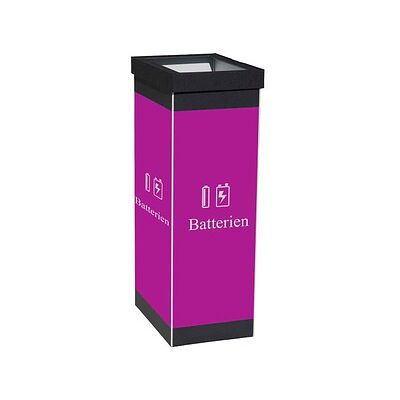 PAPERFLOW Mülleimer 60,0 l schwarz, lila, 1 St. PAPERFLOW Mülleimer 60,0 l schwarz, lila, 1 St.
