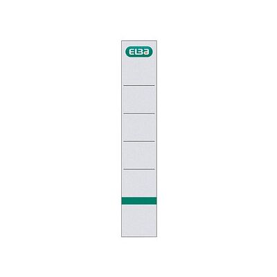 ELBA Ordneretiketten weiß für 5,0 cm Rückenbreite, 10 St. ELBA Ordneretiketten weiß für 5,0 cm Rückenbreite, 10 St.