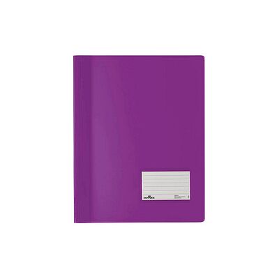 DURABLE Schnellhefter DURALUX® Kunststoff lila DIN A4 überbreit, 10 St. DURABLE Schnellhefter DURALUX® Kunststoff lila DIN A4 überbreit, 10 St.