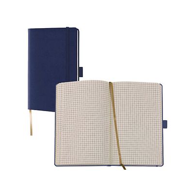 Lediberg Notizbuch Tucson ca. DIN A6 kariert, mittelblau Hardcover 192 Seiten, 1 St. Lediberg Notizbuch Tucson ca. DIN A6 kariert, mittelblau Hardcover 192 Seiten, 1 St.